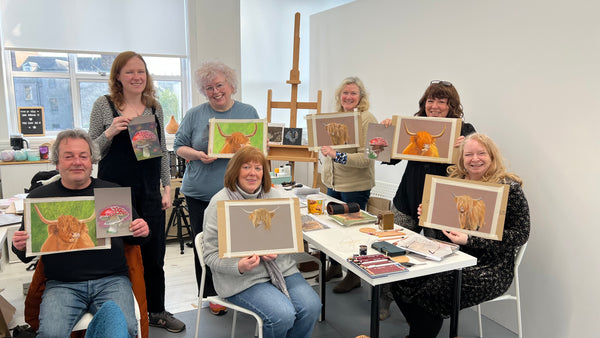 Pastel Pencil Weekend Workshop in Perth Scotland 2026 (NOT COLOURED PENCILS)