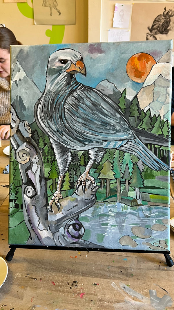 Adult Drawing and painting class for beginners Block 2025