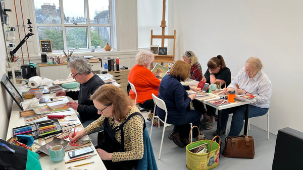 Pastel Pencil Weekend Workshop in Perth Scotland 2026 (NOT COLOURED PENCILS)
