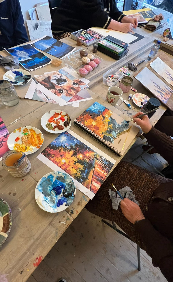 Adult Drawing and painting class for beginners Block 2025