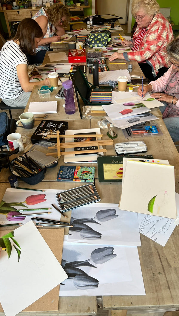 Coloured Pencil Weekend Workshop in Perth Scotland 2025